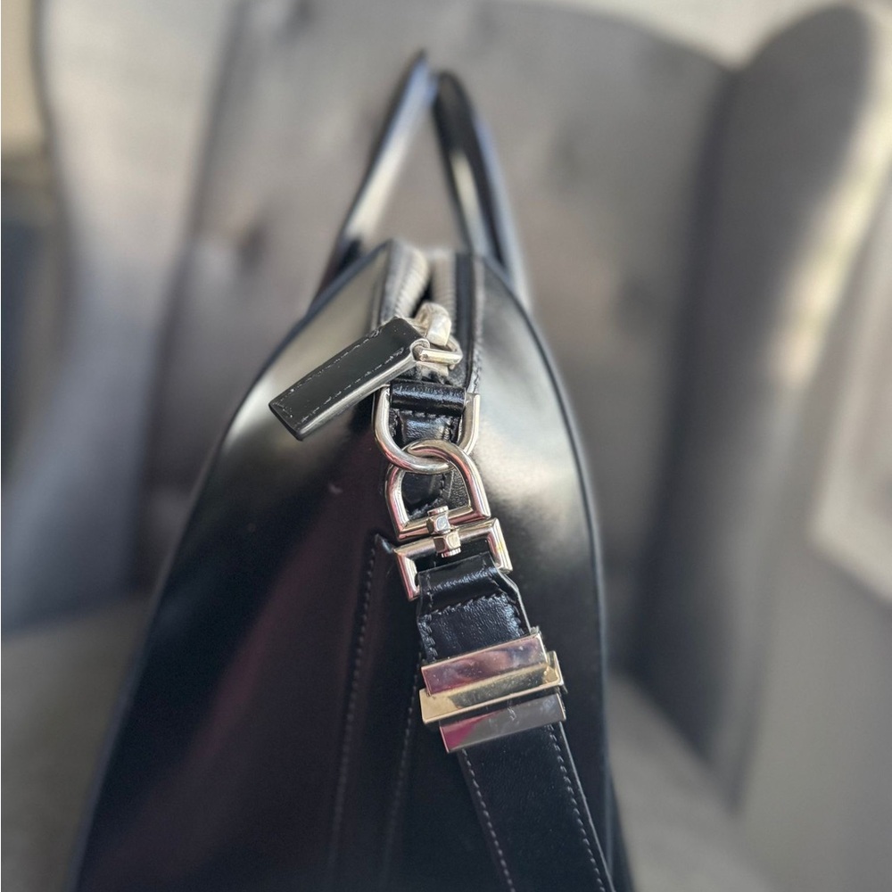 Givenchy Black Leather Satchel - Picture 5 of 16